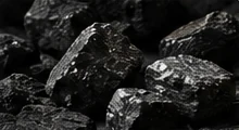 Pieces of charcoal