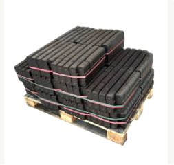 Lignite briquettes