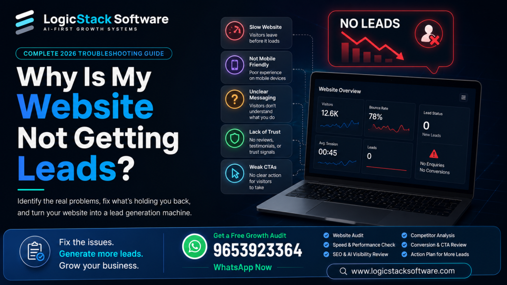 Why Is My Website Not Getting Leads?