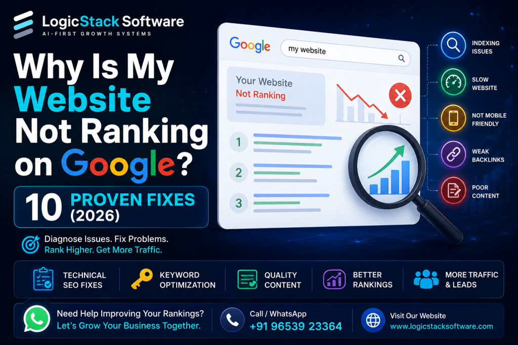 Why Is My Website Not Ranking on Google?